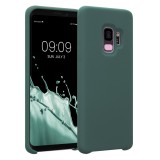 Husa Kwmobile pentru Samsung Galaxy S9, Silicon, Verde, 44182.171, Carcasa