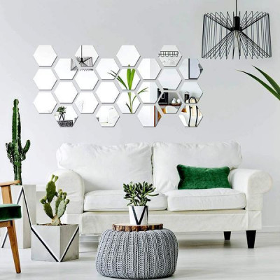 Set Stickere Acril Decorative, Hexagonale foto