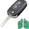 Cheie Cu Telecomanda Renault Clio 3 Kangoo Master Modus Twingo 2 butoane