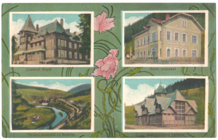 SV * Iacobeni * CASTELUL REGAL Pojorata * HOTEL COMUNAL * RAUL BISTRITA * 1937