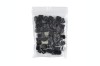 Capace Ventil Auto Negre Plastic JBM 362, 50 Bucati - Protectie Roti
