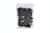 PUNGA CU 50u. CAPACE NEGRE DIN PLASTIC PT. VENTIL, JBM