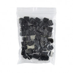 PUNGA CU 50u. CAPACE NEGRE DIN PLASTIC PT. VENTIL