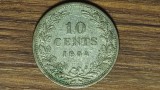 Cumpara ieftin Olanda - moneda de colectie argint - 10 cents 1904 - Wilhelmina - stare buna !