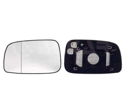 Geam oglinda Toyota Avensis (T25) 04.2003-06.2006 Partea Stanga Crom Convex Cu Incalzire foto