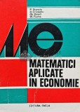 Cumpara ieftin Matematici aplicate in economie - 1981 - P. Stanciu (AG114)
