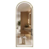 Oglindă LED Orbit 50x160cm Brush Gold