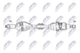 Planetara Nissan Juke 1.6 2010-2019; partea din fata, stanga, cutie viteze automata CVT; 39101-1KA5B; NTY, aftermarket