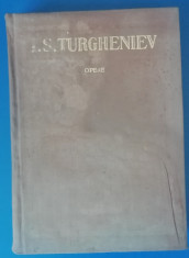 myh 28s - IS TURGHENIEV - OPERE - VOL IX - ED 1958 foto