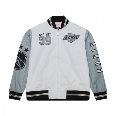 Los Angeles Kings geacă de bărbați NHL Player Burst Warm Up Jacket Wayne Gretzky - M foto