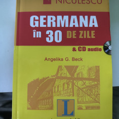 Germana in 30 de zile, cu CD - Angelika G. Beck
