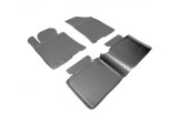 Covorase Auto Cauciuc Tip Tavita Hyundai i40 (2011-2022) + Protectie Tunel Spate, Negre, ALM