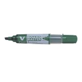 Pachet 10 buc Marker pentru Tabla Vboard Master S Pilot 2.2 mm varf tesit Marker pentru tabla Pilot Vboard Master varf tesit 2.2 mm verde