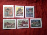 Serie Vietnam 1968 - Arhitectura - Pagode , 6 valori
