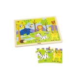 Puzzle animale din safari, Viga