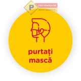Semn galben purtati masca