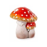 Ciupercute decorative teracota multicolora cmII 8,5 x 7,5 x 12,5 H