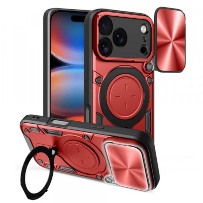 Husa pentru Apple iPhone 17 Pro Max, Techsuit, CamGuard Pro, Rosie foto
