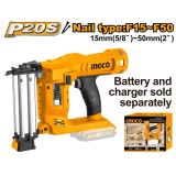 Cumpara ieftin Pistol electric de Cuie 20V 2.5 cuie/s, 100buc capacitate, fara acumulator Ingco CBNLI2028