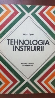 Tehnologia instruirii Olga Oprea foto