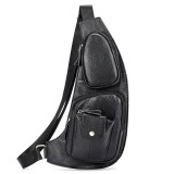 Cumpara ieftin Geanta pentru barbati, Lior GT3309, piele naturala, Negru