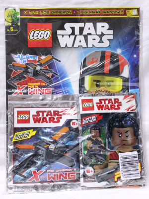 Revista Star Wars Nr. 6/2018 cu 2 figurine si cartonas - sigilata foto
