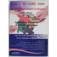 LOGOS ...NOUTATE , SECTIUNEA : FILOSOFIE SI STIINTE UMANISTE , 2011