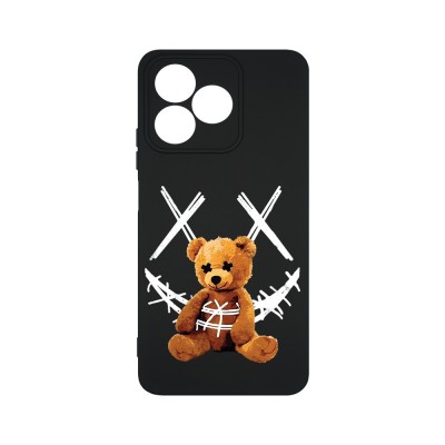 Husa BestCase&amp;reg; Premium Silicon, Compatibila Cu Realme C53, 1.2MM Slim, Teddy foto