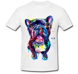 Cumpara ieftin Tricou &quot; Multicolor french bulldog &quot;