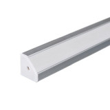 Cumpara ieftin Profil aluminiu pentru banda LED 2m 19mm x 19mm mat