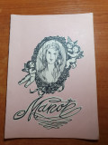 Program opera romana 1977- manon de jules massenet