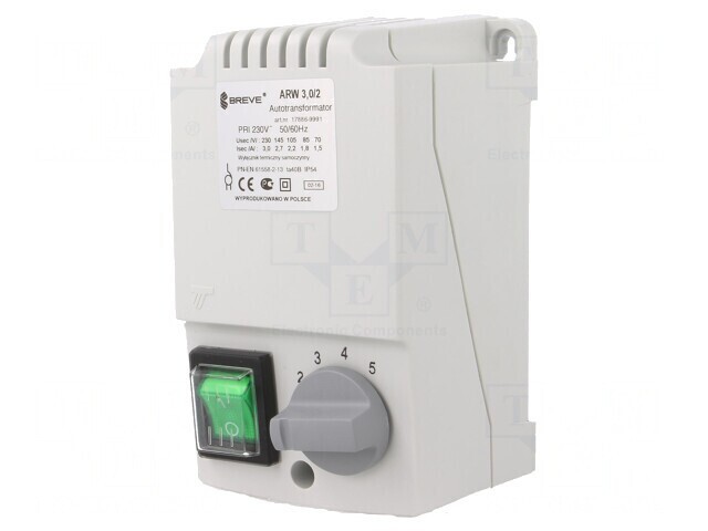 Regulator viteză 230VAC IP54 Ta40B ARW-3.0/2