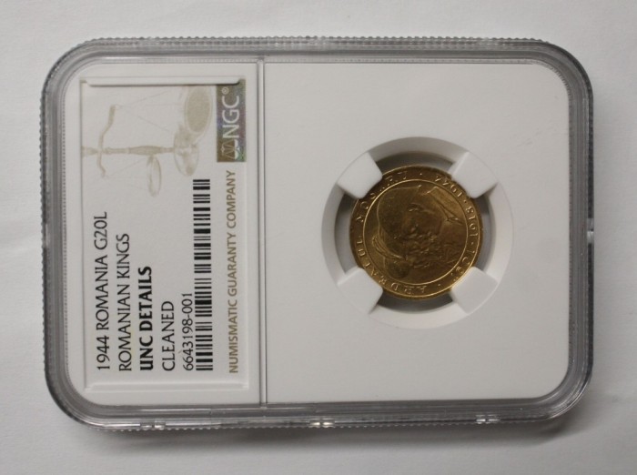 ARDEALUL . UNC DETAILS . NGC .