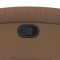 Fotoliu rabatabil, maro, material textil - 8