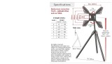 Cumpara ieftin Barkan Portable Tripod Floor Sta 13-83 Barkan Portable Tripod Floor Sta 13&quot;-83&quot;