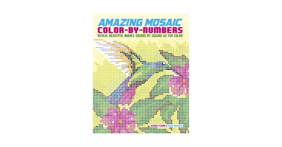 Mosaic Color by Numbers: Reveal Beautiful Images Square by Square as ...
