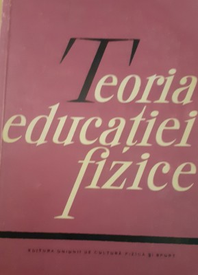 TEORIA EDUCATIEI FIZICE foto
