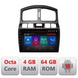 Navigatie HHyundai Santa Fe 2000-2006 Android radio gps internet Octa Core 4+64 LTE Kit-santafe-old+EDT-E509-PRO CarStore Technology