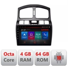 Navigatie HHyundai Santa Fe 2000-2006 Android radio gps internet Octa Core 4+64 LTE Kit-santafe-old+EDT-E509-PRO CarStore Technology foto