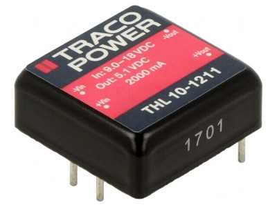 Convertor DC/DC 10W 9-18V la 5.1V 2000mA foto