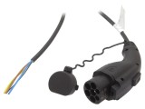 Cablu Incarcare Vehicule Electrice HARTING eMobility 5m, 250V, 4kW, IP44, Monofazat GB/T, 16A