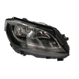 Far Mercedes Clasa C W205, 01.2014-, partea Dreapta, electric, tip bec H7+H7+PWY24W, cu motoras, cu lumini de zi cu LED, Magneti Marelli, AL Automotive Lighting