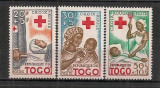 Togo.1959 100 ani Crucea Rosie ST.263, Nestampilat