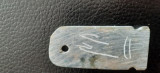 XZ Amuleta Scarabeu -Egipt granit, 5cm, rol de protectie si noroc,