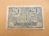 Austria Notgeld 20 Heller martie 1920 - Oberosterreich