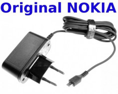 Incarcator retea telefon Nokia AC-10E microUSB BLISTER foto