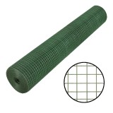 Plasa Sudata Zincata Plastifiata 1Mm, Ochiuri 13X13Mm / 0.5X10M