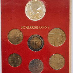 Set monede Vatican - Ioan Paul II, anul 1983-5 - G 4003