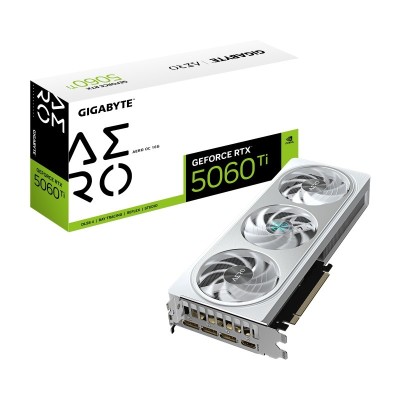 VGA GIGABYTE RTX 5060 TI AERO OC 16GB foto