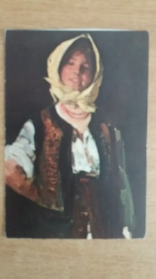 QW28 - Tematica arta - tablou pictor roman - Nicolae Grigorescu foto